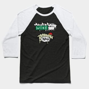 Anti Woke Baseball T-Shirt